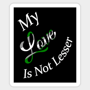 No Lesser Love Sticker